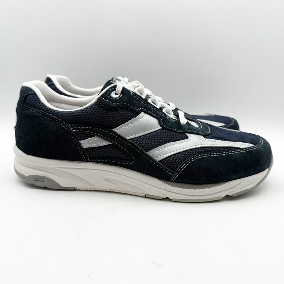 SAS Womens Tour Mesh Comfort Walking Sneakers US 10 Wide Blue Athletic EUC - Picture 3 of 13